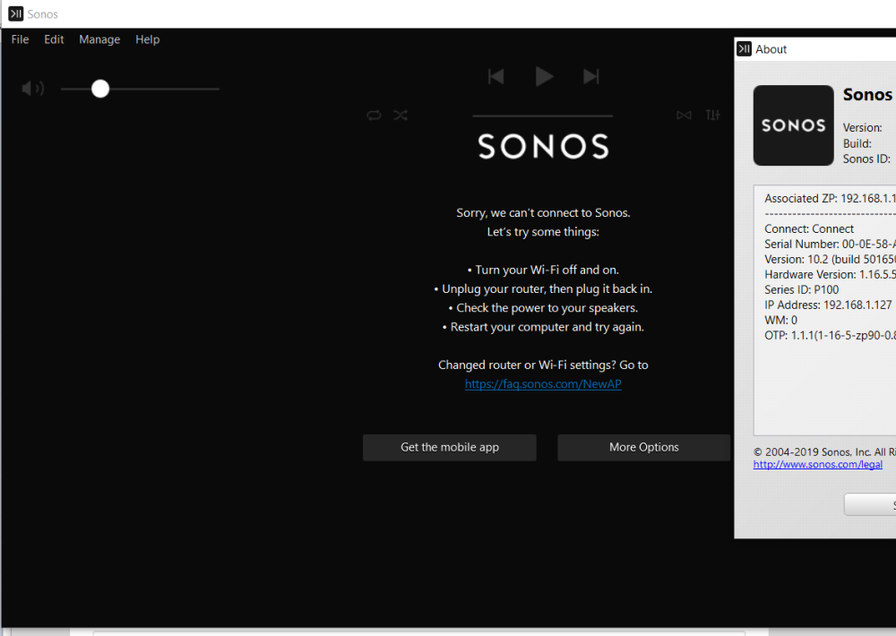 Sonos Screenshot 2